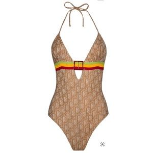 SOLD Dior Rasta Rare NWT swimsuit bodysuit